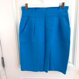 Kate Spade Blue Pencil Skirt